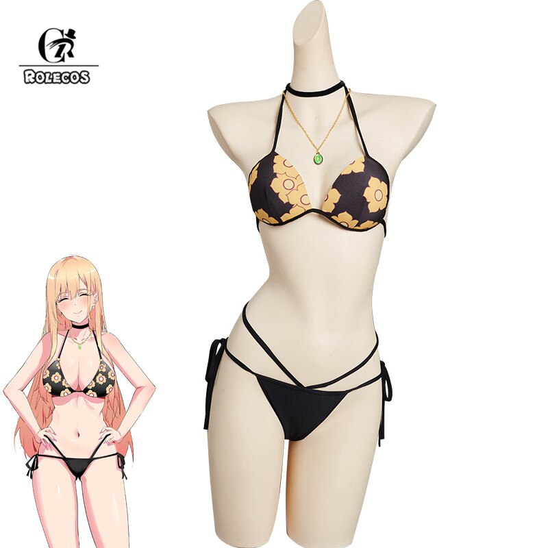 ROLECOS Anime My Dress Up ޸  ŰŸ ڽ ǻ Marin Kitagawa ڽ ǻ   Ƽ 巹 Ǯ Ʈ